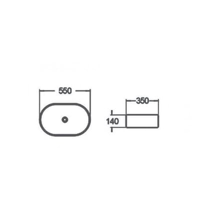 Νιπτήρας Corona Χρυσός